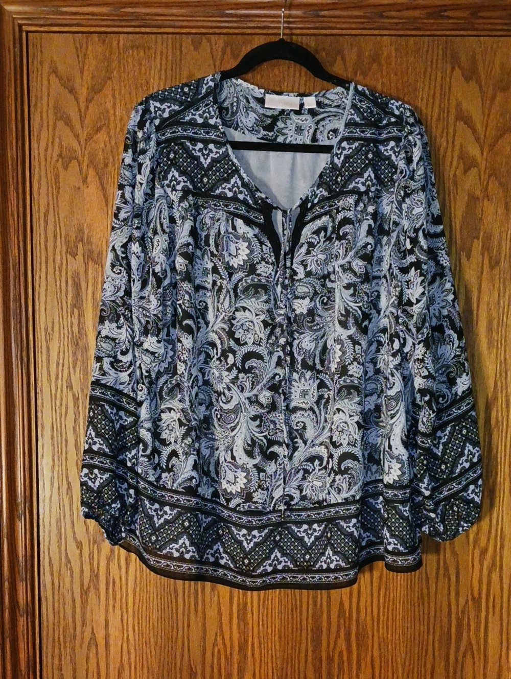Women's Belle By Kim Gravel Pullover Lined Pheasant Blouse
